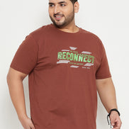 Brown Plus Size T-Shirt