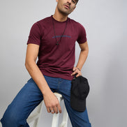 Wine Printed T-Shirt