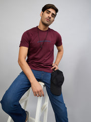Wine Printed T-Shirt