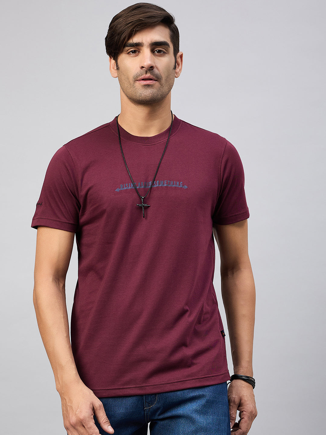 Wine Printed T-Shirt