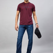 Wine Printed T-Shirt