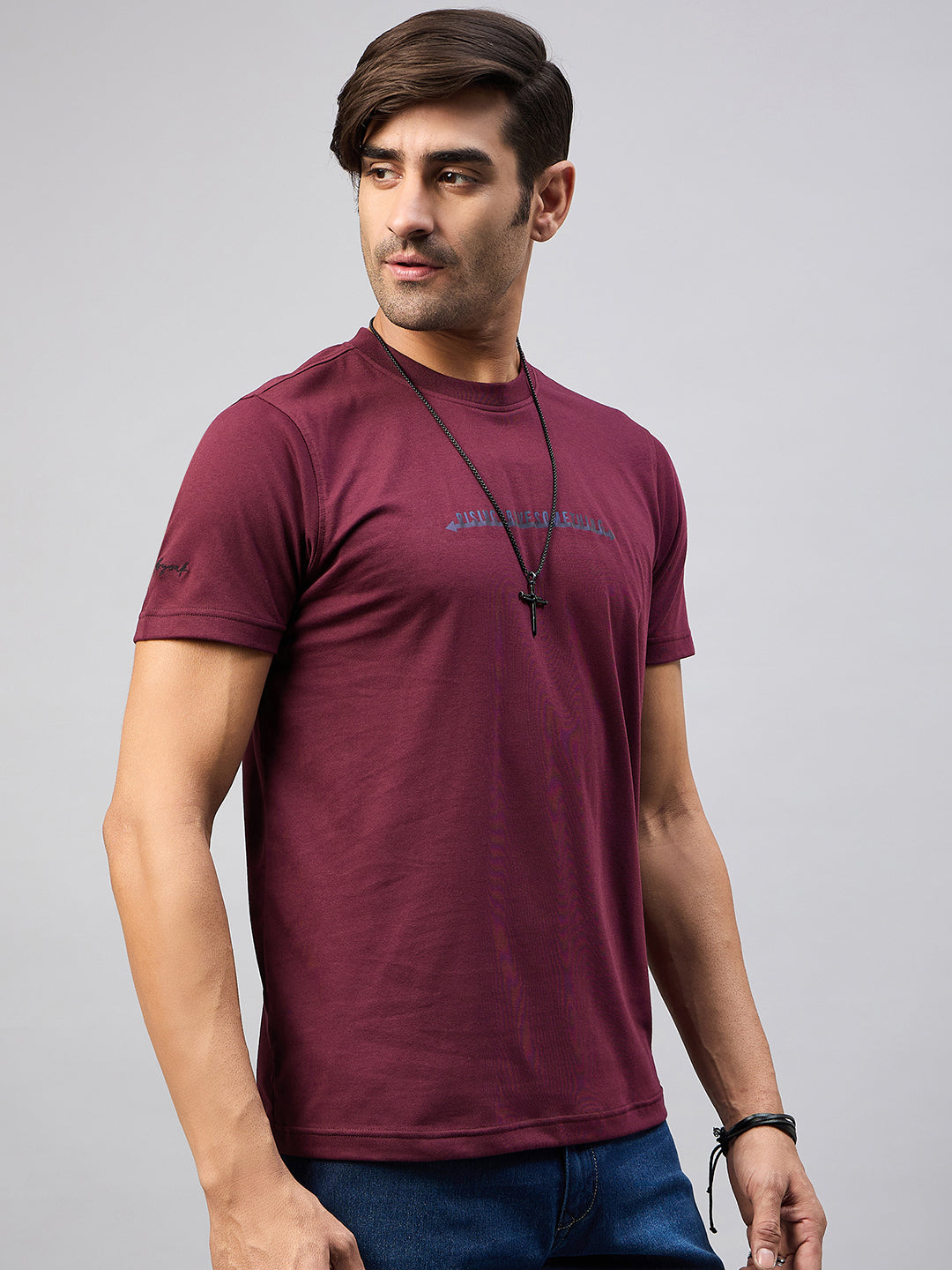 Wine Printed T-Shirt