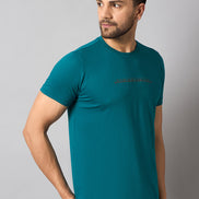 Teal Printed T-Shirt