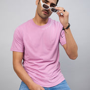 Purple Printed T-Shirt