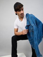 White Solid T-Shirt