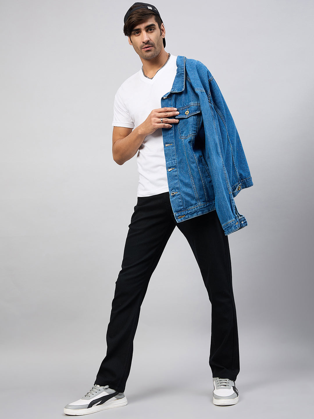 White Solid T-Shirt