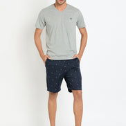 Light Grey Solid T-Shirt