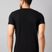 Black Printed T-Shirt