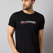 Black Printed T-Shirt
