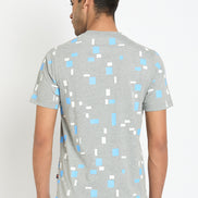 Light Grey Printed T-Shirt