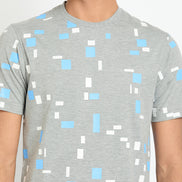 Light Grey Printed T-Shirt