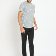 Light Grey Printed T-Shirt