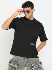 Black Printed T-Shirt