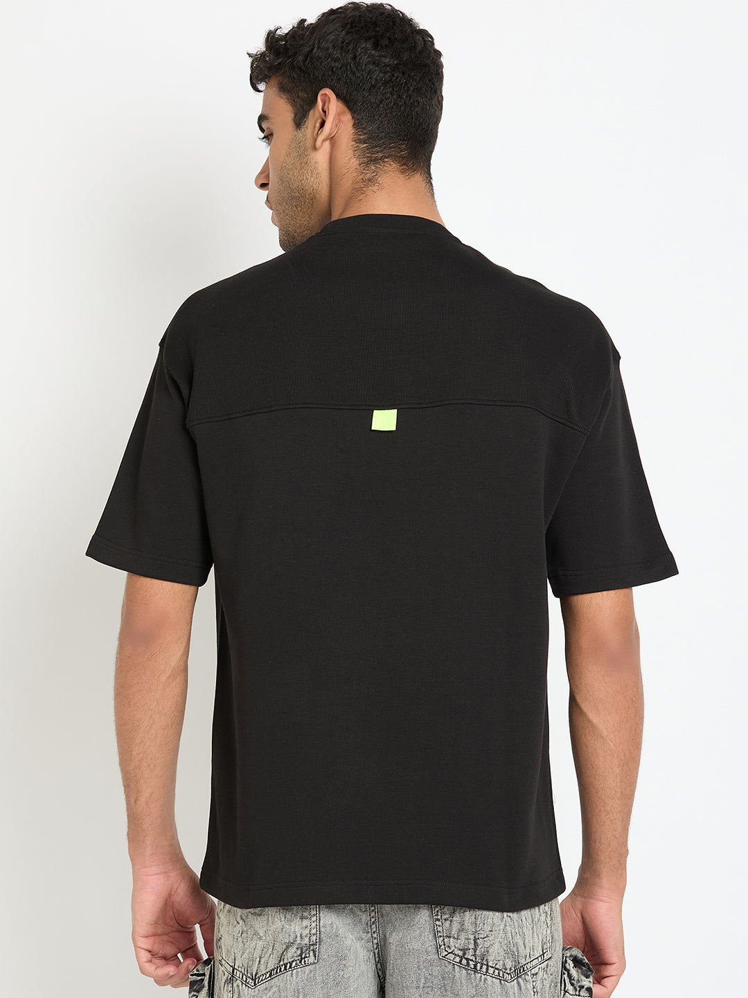 Black Printed T-Shirt
