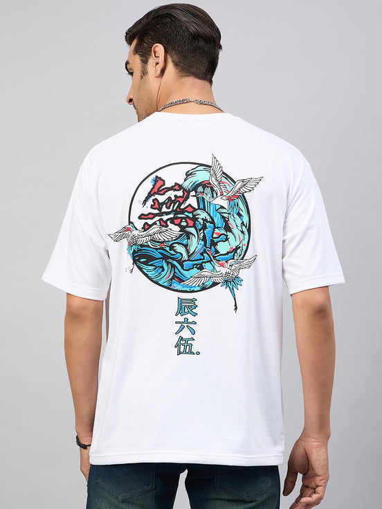 White Printed T-Shirt