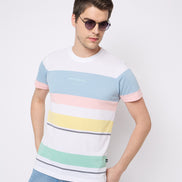 White Striper T-Shirt
