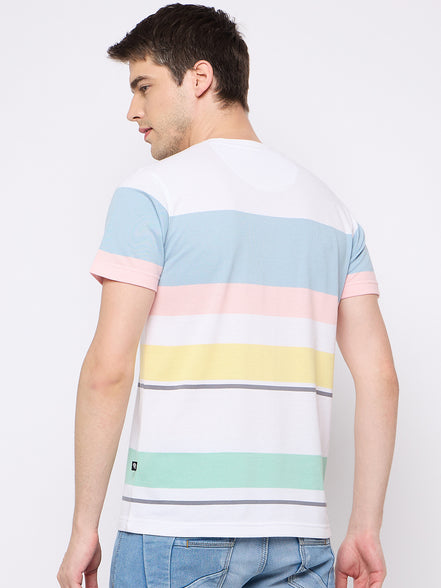 White Striper T-Shirt