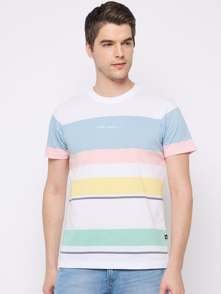 White Striper T-Shirt