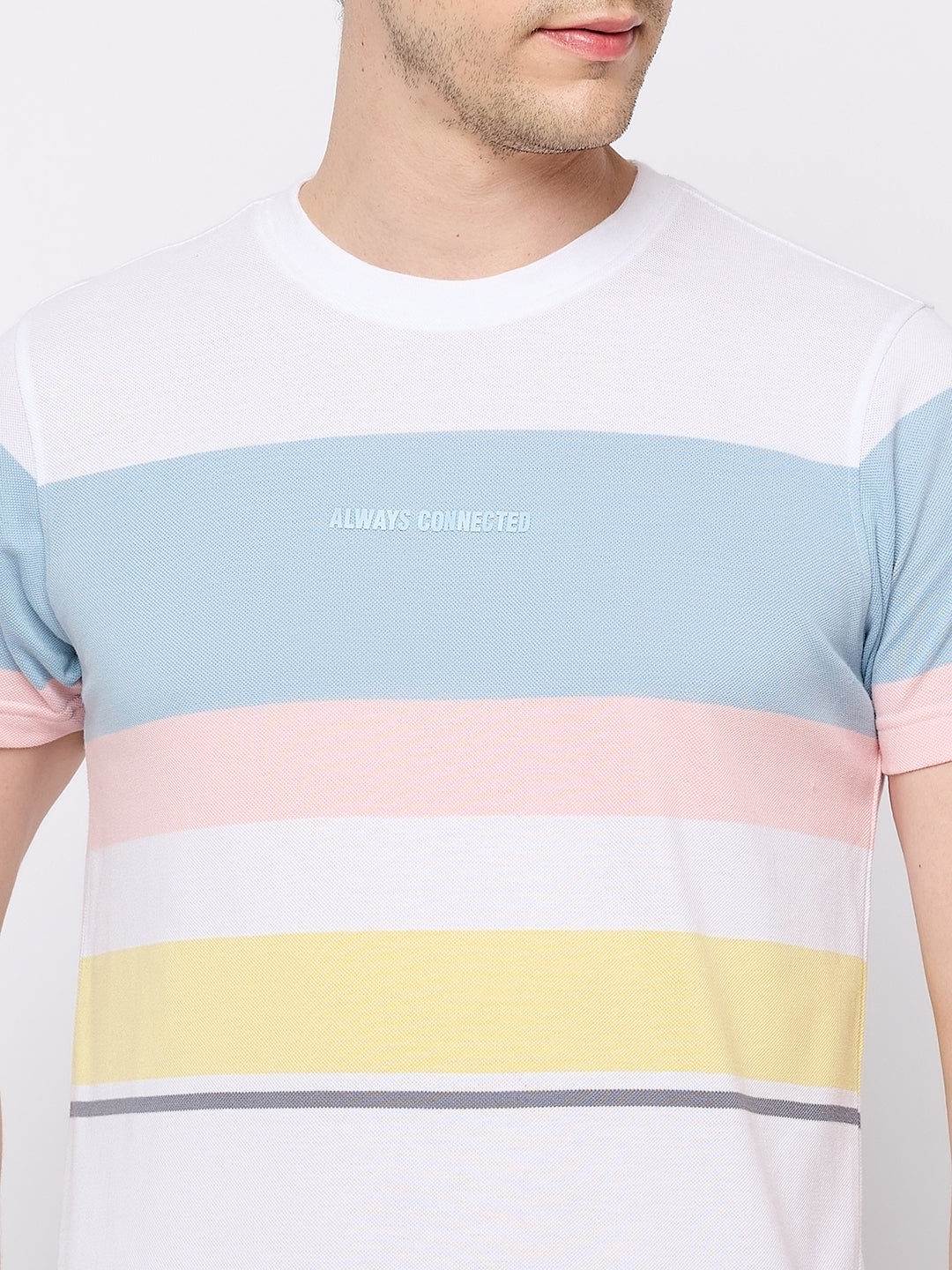 White Striper T-Shirt