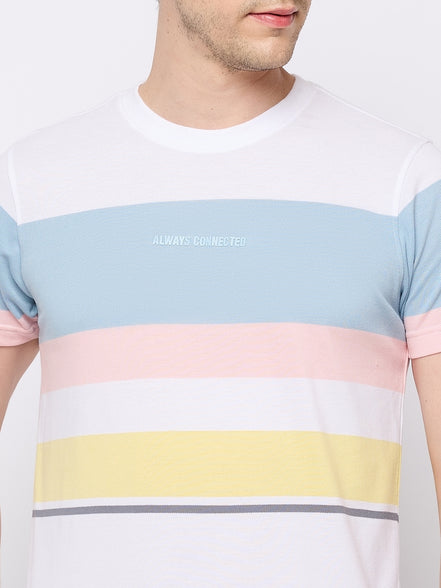 White Striper T-Shirt
