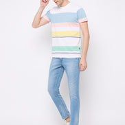 White Striper T-Shirt