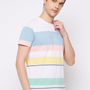 White Striper T-Shirt