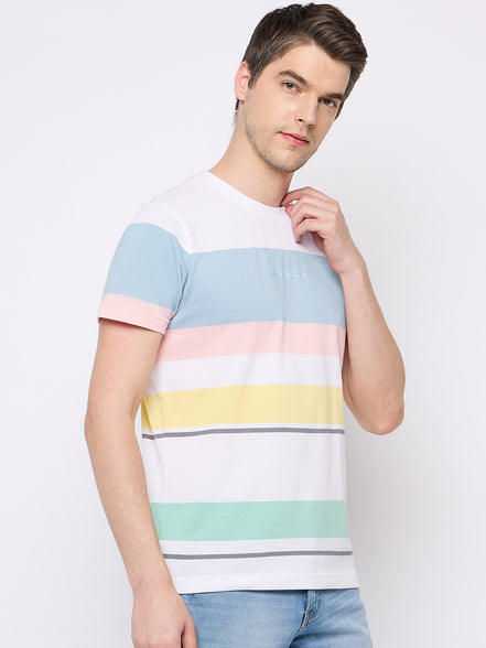 White Striper T-Shirt