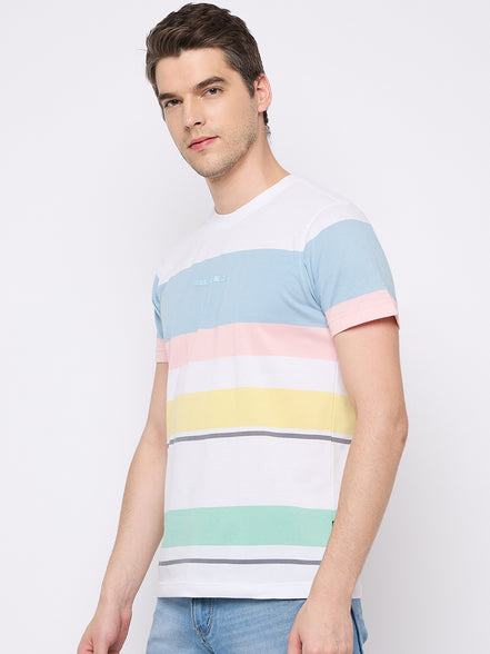 White Striper T-Shirt