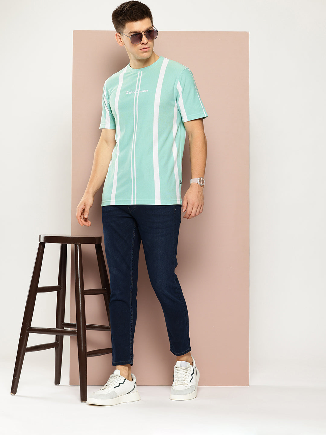 Mint Striper T-Shirt