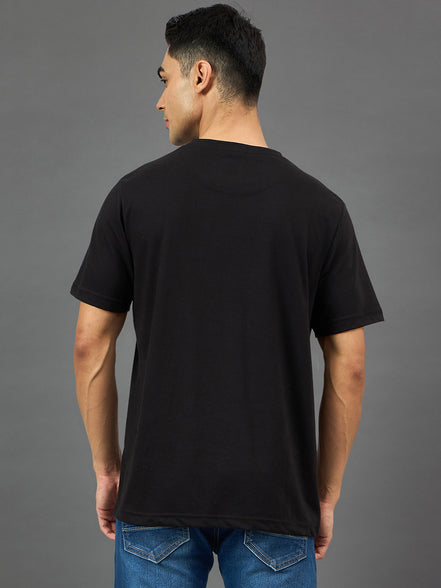 Black Round Neck T-Shirt