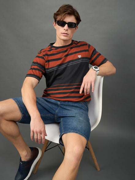 Black Striped T-Shirt
