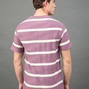 Lavender Striped T-Shirt