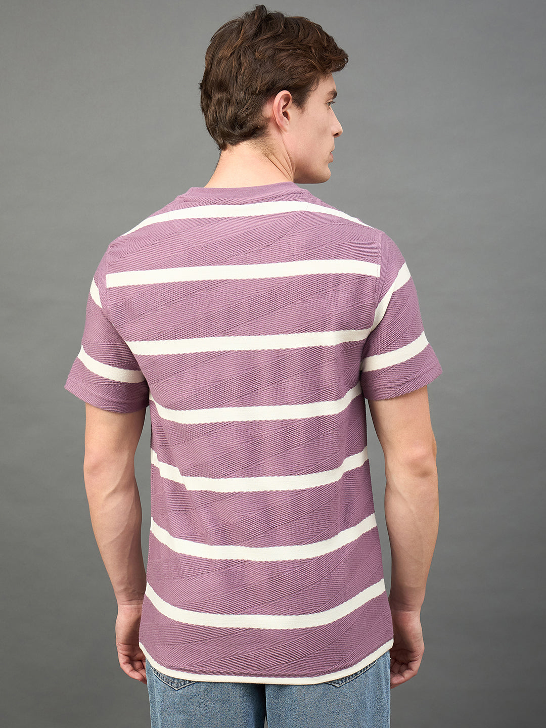 Lavender Striped T-Shirt