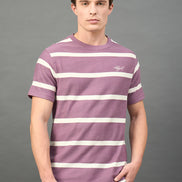 Lavender Striped T-Shirt