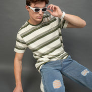 White Striped T-Shirt