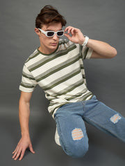 White Striped T-Shirt