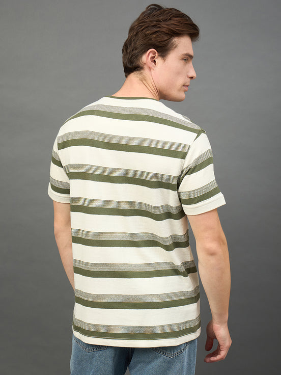 White Striped T-Shirt