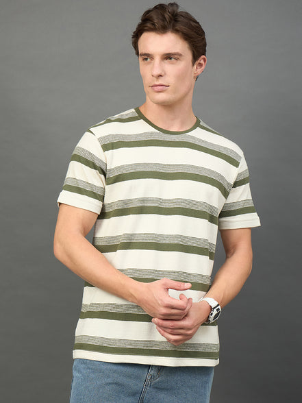 White Striped T-Shirt