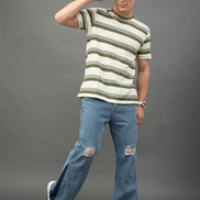 White Striped T-Shirt