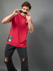 Red Printed T-Shirt