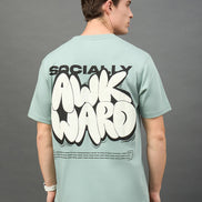 Green Printed T-Shirt