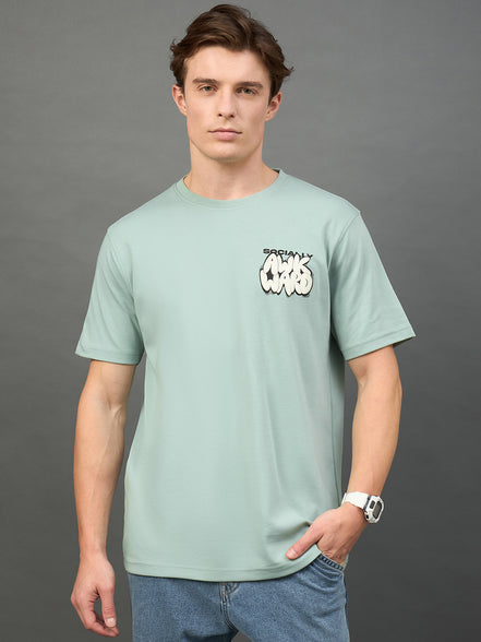 Green Printed T-Shirt