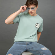 Green Printed T-Shirt
