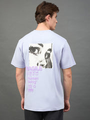 Lavender Printed T-Shirt