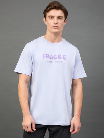 Lavender Printed T-Shirt