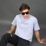 Lavender Printed T-Shirt