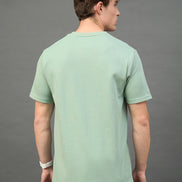Light Green Solid T-Shirt