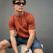 Rust Solid T-Shirt