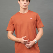 Rust Solid T-Shirt