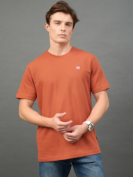 Rust Solid T-Shirt